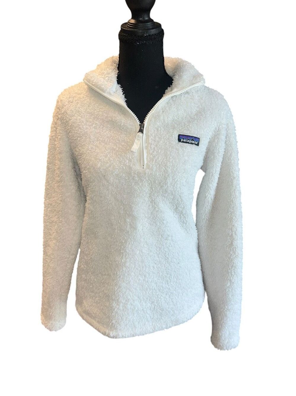Patagonia Women's S Los Gatos 1/4-Zip Fleece Pullover high-pile sherpa fleece